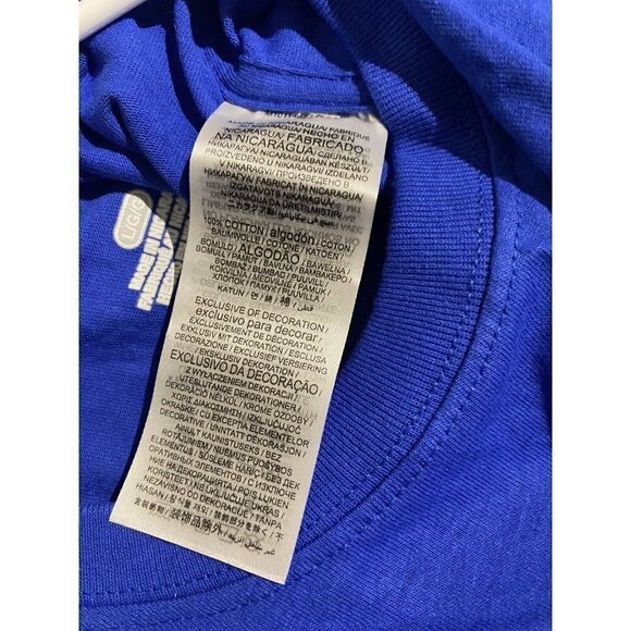 Super Bowl 2022 LVI Champions Los Angeles Football Go LA Rams Large T-Shirt NWT - Picture 6 of 6